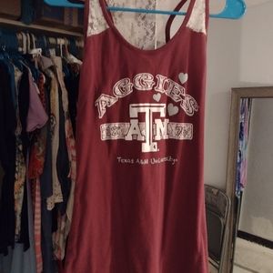 Creative Apparel Concepts Aggies Tank Top